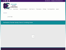Tablet Screenshot of dynamiceliteathletics.com